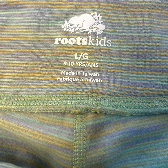 Roots Leggings Kids Size Large 9-10 Years Old Comfortable Warm New Canada Cozy - Picture 6 of 9